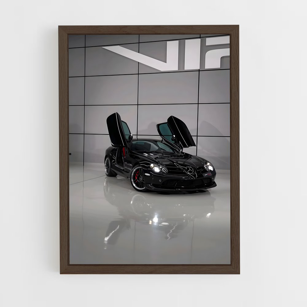 Poster Éblouissant SLR McLaren – affiche Mercedes (vue 5)